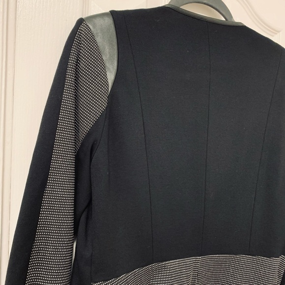 Classy office jacket, black with white dots🖤🤍 - Picture 11 of 14